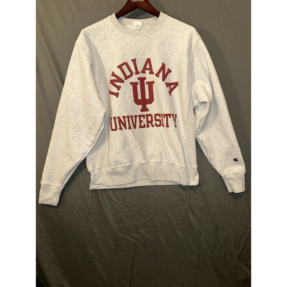 Vintage 90s‎ Champion Reverse Weave Indiana Hoosiers Adult Sz Medium Sweatshirt